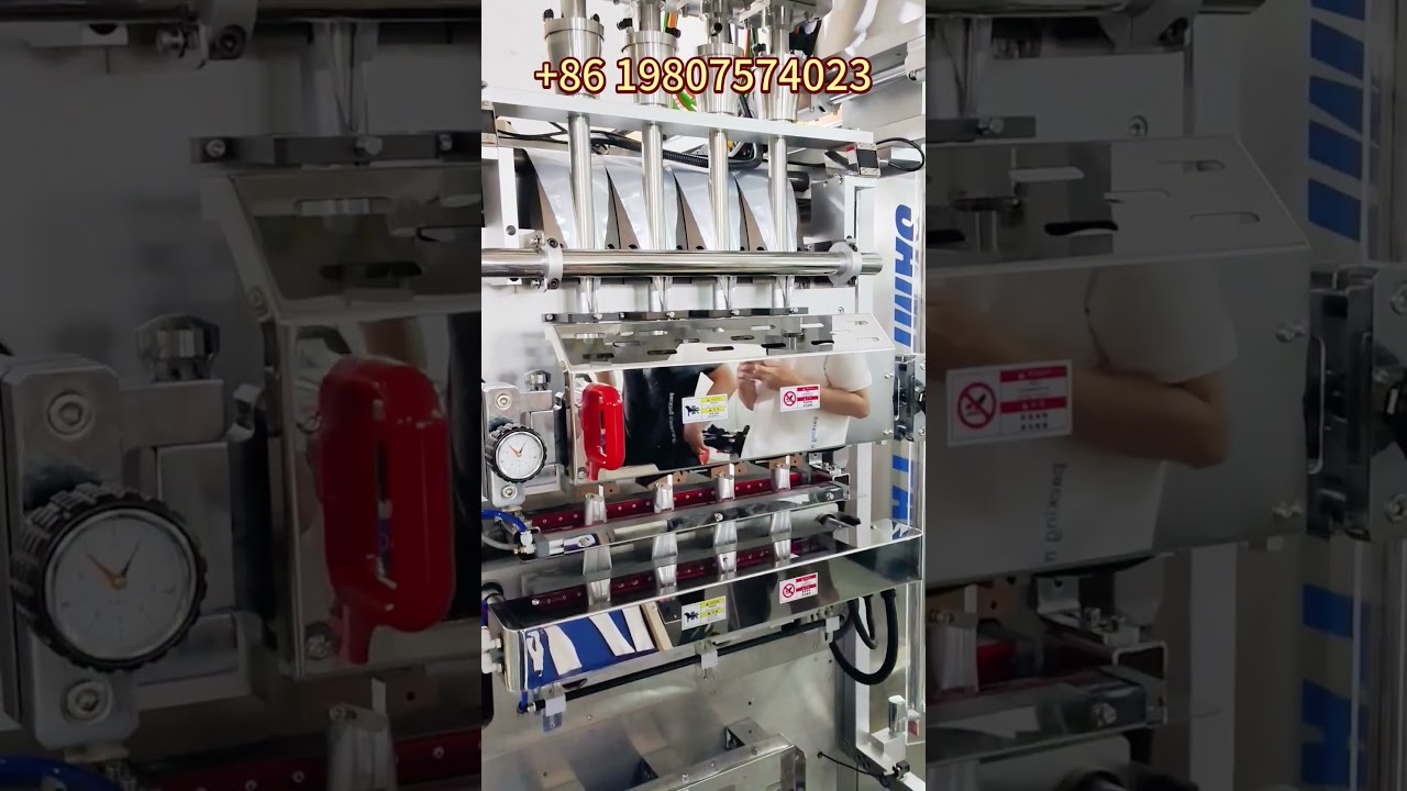 Samfull nescafe 3 in 1 instant coffee powder stick pack multilane filling machine