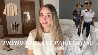 PRENDAS CLAVE PARA OTOÑO 2026