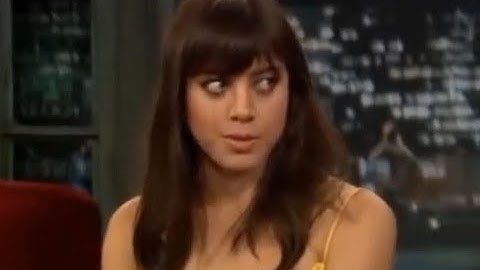 Aubrey Plaza is really WEIRD and...AWKWARD. I love it!