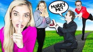 Giant Double DATE PRANKS on Matt with CRUSH! (Surprising Hacker Note Reveals New 24 Hours Challenge)