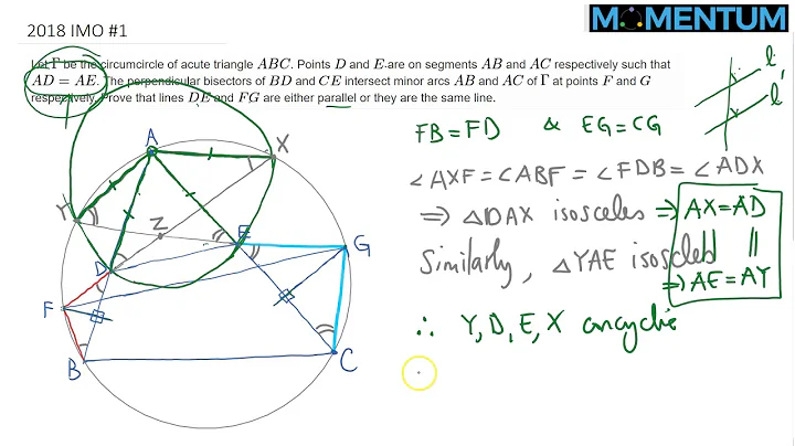 2018 IMO Problem #1 (Two Solutions)