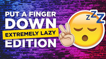 Put a Finger Down | Extremely Lazy Edition | Tiktok challenge!