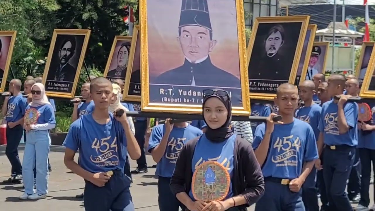 Gladi Prosesi Kirab Hari Jadi ke 454 Kabupaten Banyumas