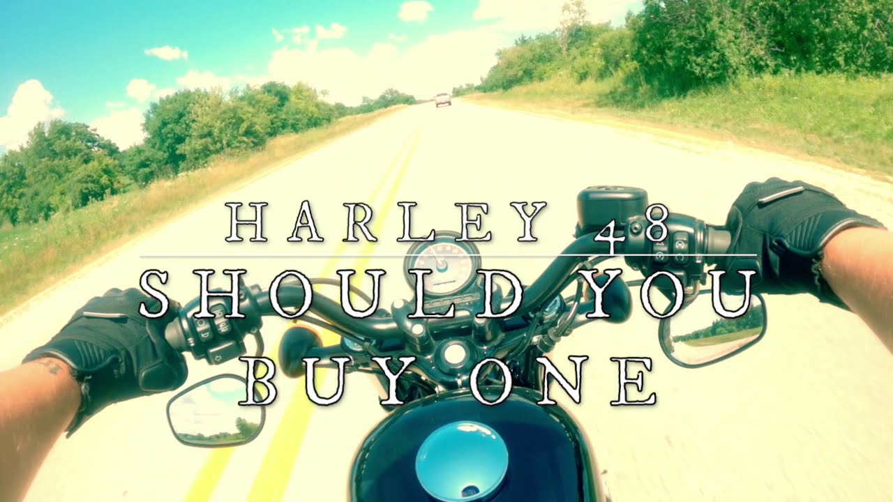 should-a-big-guy-buy-a-harley-48-sportster-motorcycle-review-youtube
