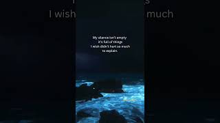 My silence isn’t empty #motivation #quotes #life #englishquotes My silence isn’t empty #motivation #quotes #life #englishquotes