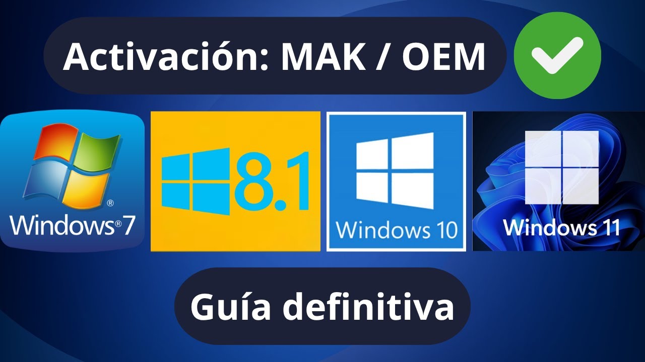 Como ACTIVAR Windows 7 · 8.1 · 10 · 11 (& 𝐄𝐝𝐢𝐜𝐢𝐨𝐧𝐞𝐬 𝐄𝐧𝐭𝐞𝐫𝐩𝐫𝐢𝐬𝐞) ✅