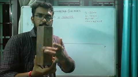 Problems on projections of solids inclined to both planes part 1