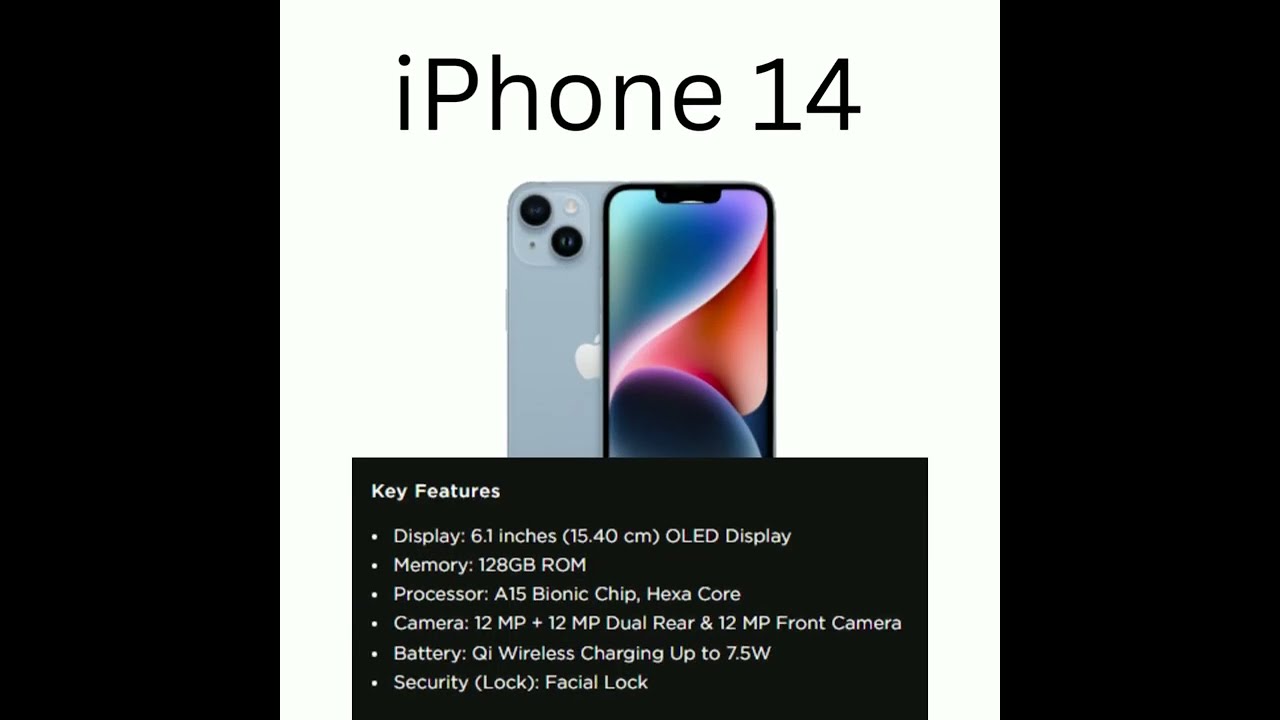 iPhone 14 Specs 