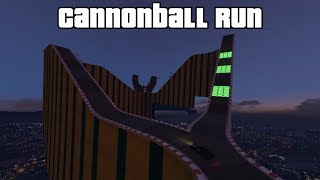 GTA 5 Online - Cannonball Run #3 (Fun Modded Capture)