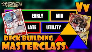 One Piece TCG: Deck Building Masterclass - A Comprehensive Guide on How to Build Decks (Tutorial)