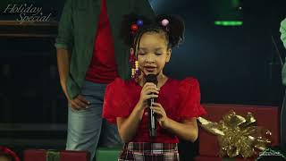 Heiress Harris and the ESSENCE Children’s Choir shine at the 2023 ESSENCE Holiday Special!