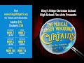 Curtainsthe musical  presented by kings ridge christian school fine arts