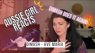 Dimash - “AVE MARIA” - Reaction! - His voice transcends all language!