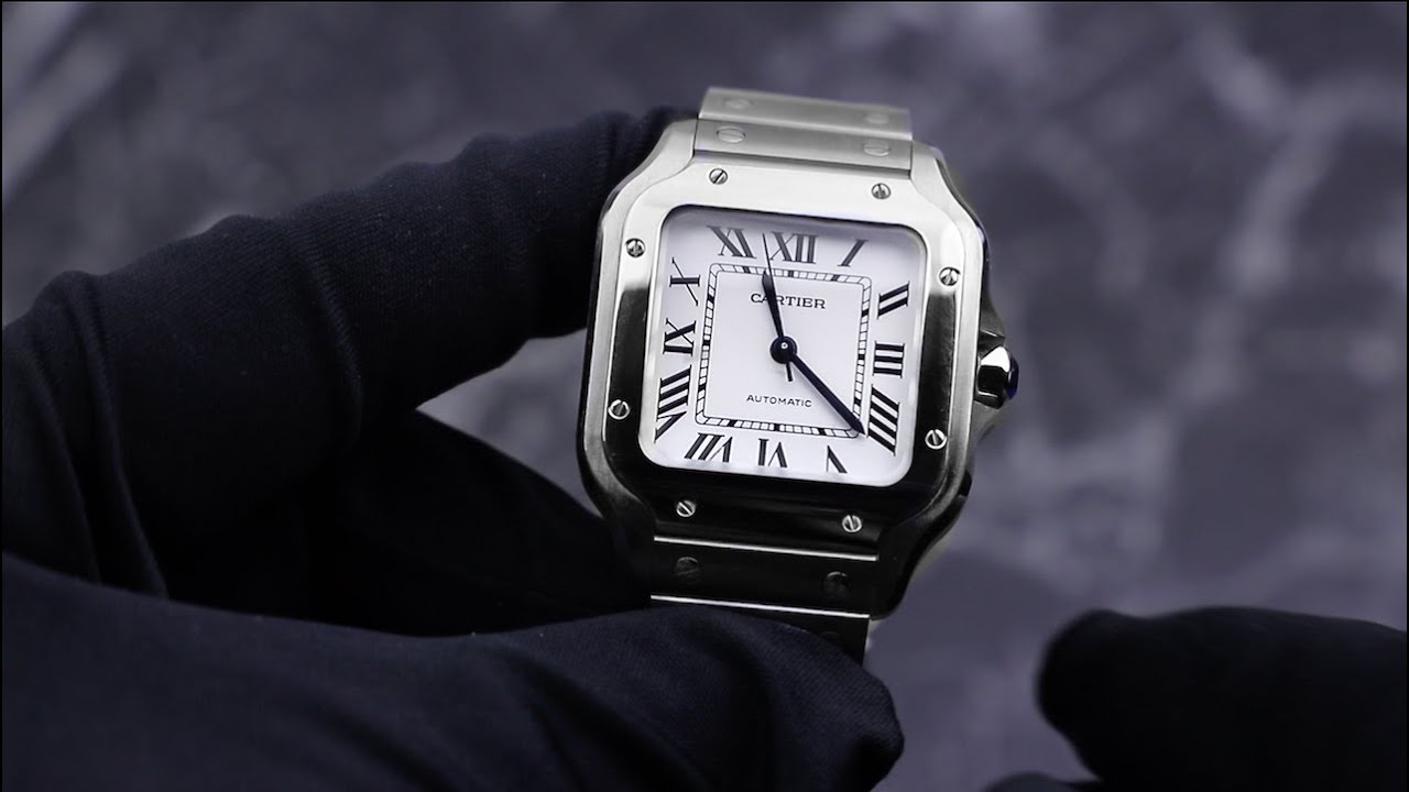 cartier santos unboxing