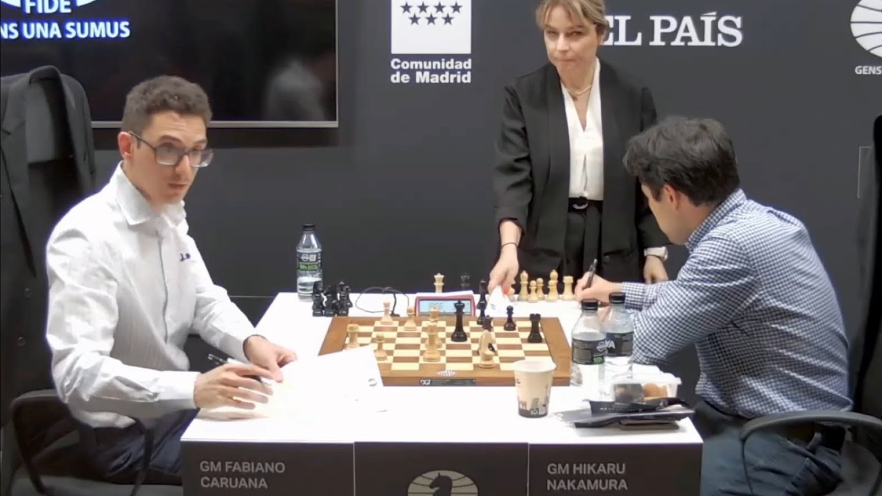 Hikaru Nakamura defeats Fabiano Caruana 18.5-8.5 in the