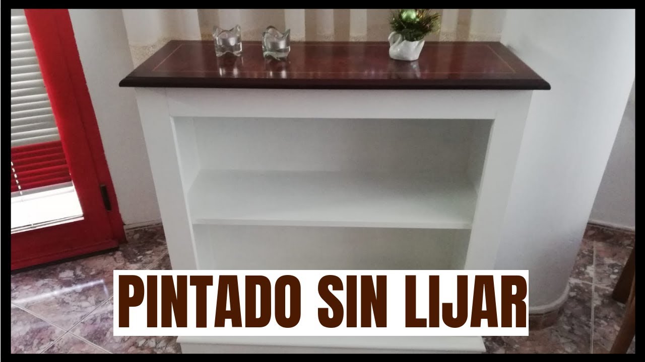 Cómo pintar sobre lacado sin lijar