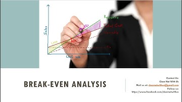 BREAK-EVEN ANALYSIS | UGC NET COMMERCE & MANAGEMENT | B.COM | BBA | M.COM | MBA | CA | CS |