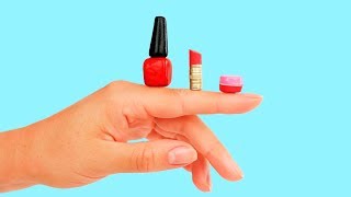 5 MAQUILLAGES MINIATURES DIY