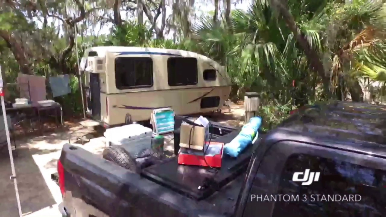 Drone video Little Talbot Island