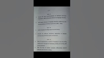 JAMMU UNIVERSITY B.ED COURSE NO 103 (2024 paper)LANGUAGE AND COMPETENCE AND COMMUNICATION SKILLS