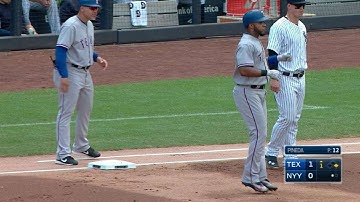 TEX@NYY: Andrus laces an RBI single to left field