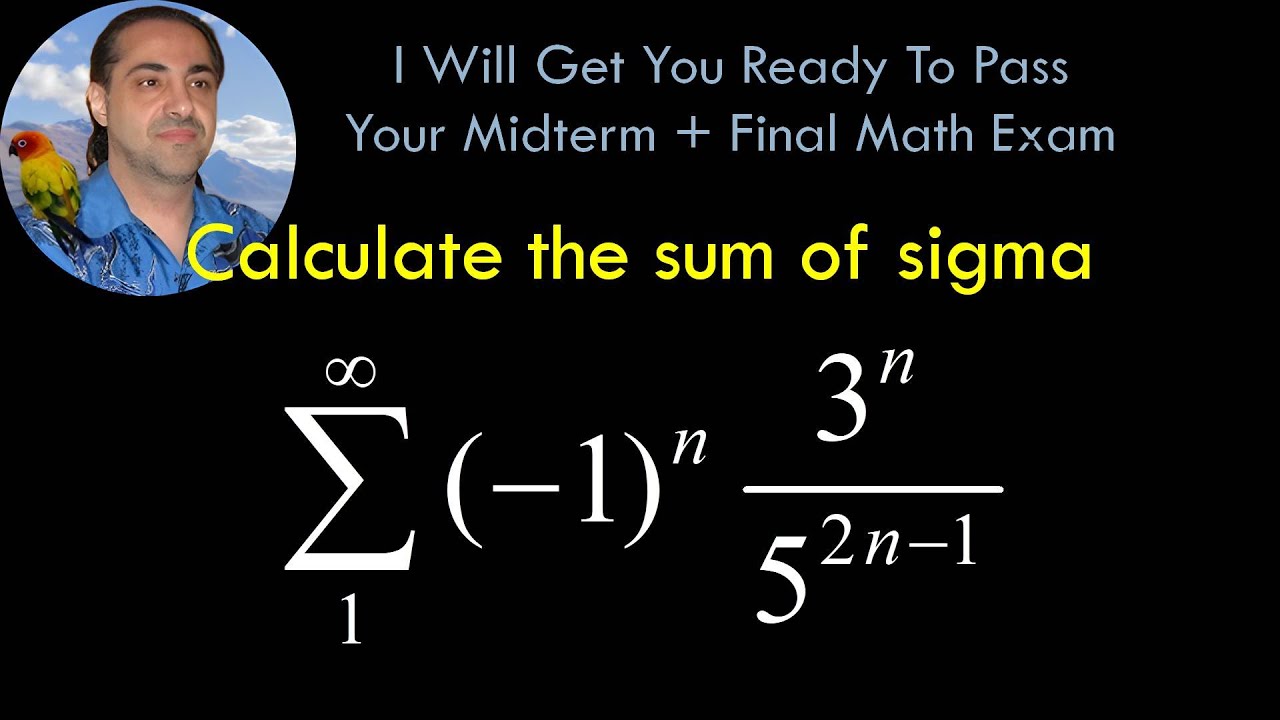 Calculate The Sum Of Sigma As N Goes From 1 To Infinity For 3 Power N calculate-the-sum-of-sigma-as-n-goes-from-1-to-infinity-for-3-power-n
