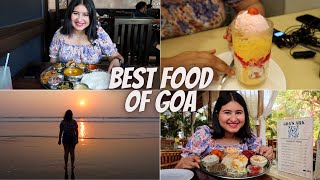 GOA FOOD (Part 1) | Fish Thali, Goan Cuisine, Morjim Beach, Ros Omelette & More