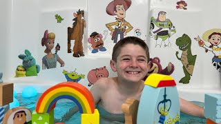 The Toy Story Themed Bath
