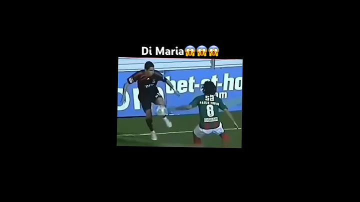 Di Maria dribbling in the air🤯