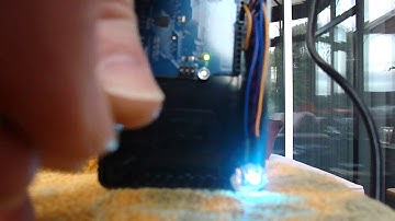 Arduino 0-5volt in pin A0 & Digital Output LED on Pin 13.