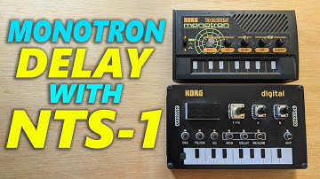 Monotron Delay with NTS-1 and Cathedral Reverb!