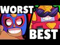 (V52) The BEST &amp; WORST Brawlers | Pro Tier List! Mp3 Song