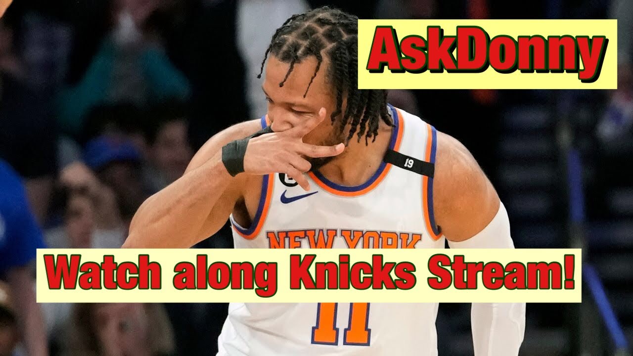 New York Knicks VS The Atlanta Hawks (WATCH ALONG ONLY) - YouTube