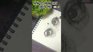 eyes drawing step by step 👀✨ #artchallenge #sketch #Eyes #viral #MondalArt #shorts