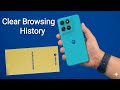Motorola G37 Power - How to clear browsing history