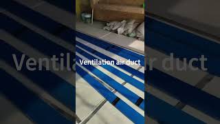 Ventilation system installation site#fyp #foryou #hvac #ventilator #installation  #innovation