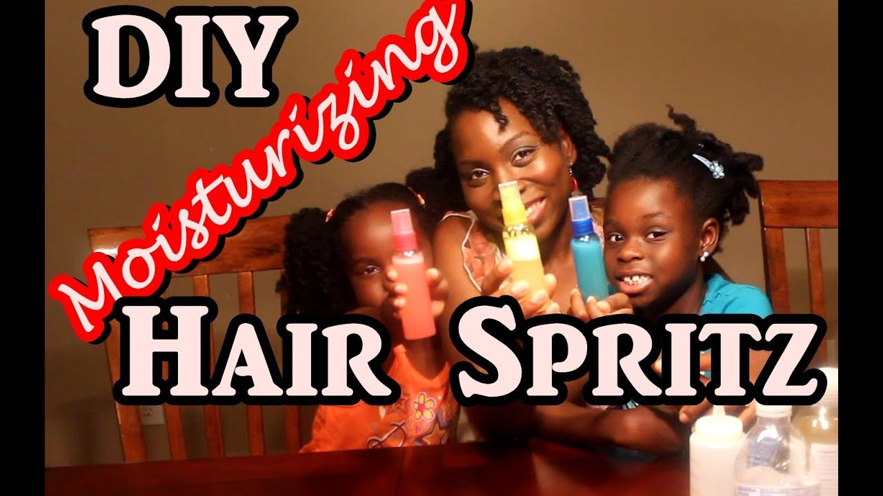 How To Make Moisturizing Spray For Natural Hair Youtube