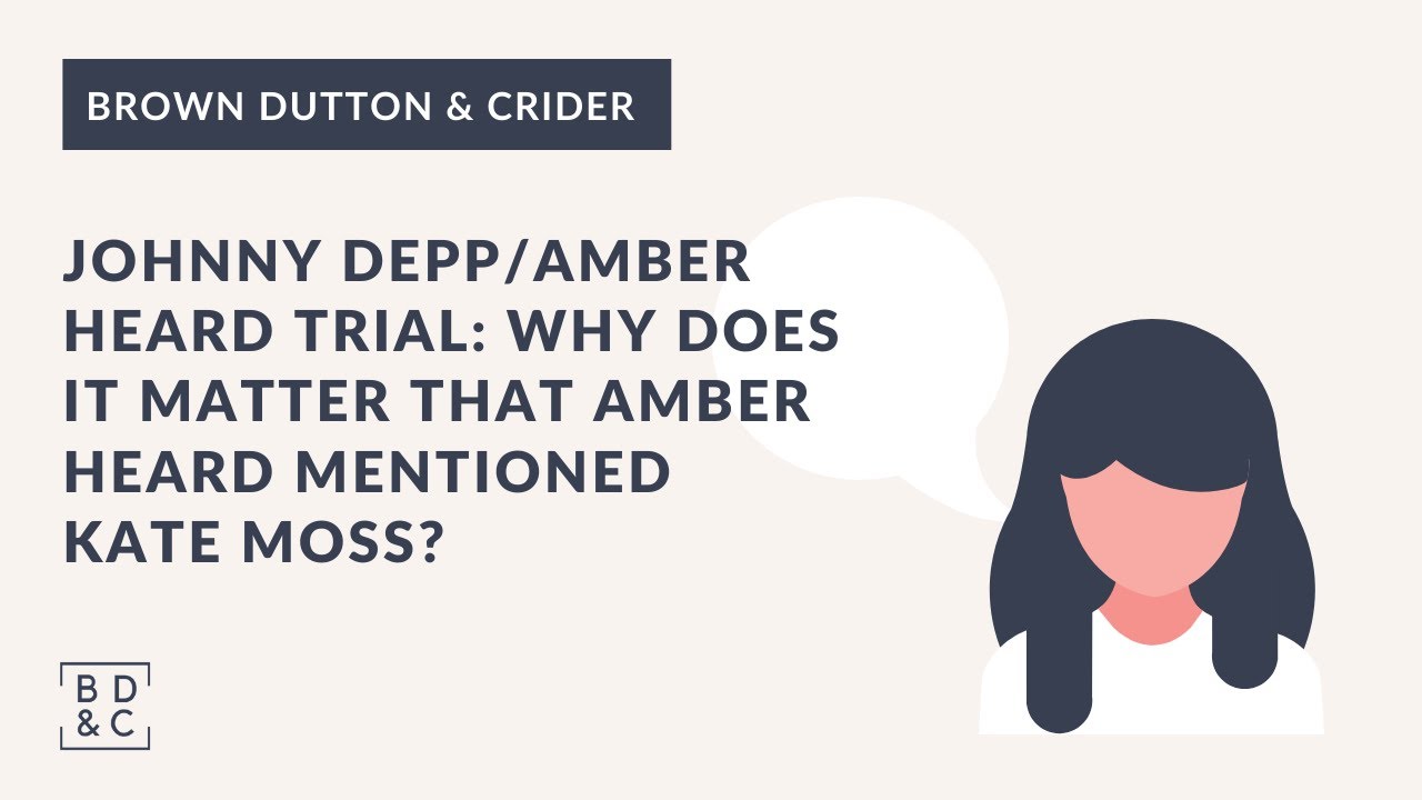 Why Amber Heard Mentioning Kate Moss Was a Big Deal