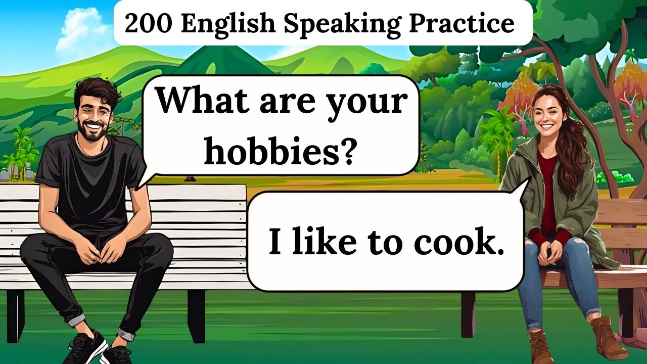 200 English Questions & Answers ✅ Speak English Fluently