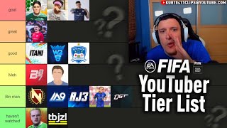 kurt rates craig, booyah, bateson etc in a FIFA youtuber tier list