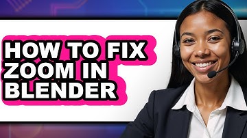 How to Fix Zoom in Blender (full Guide)