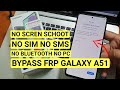 Metode#2 Bypass Frp Samsung Galaxy A51 Google Account Tanpa PC, Cukup senam jari saja