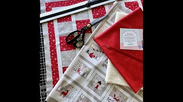 Advent Calendar Pockets - Woodland Christmas - Panel OR Kit