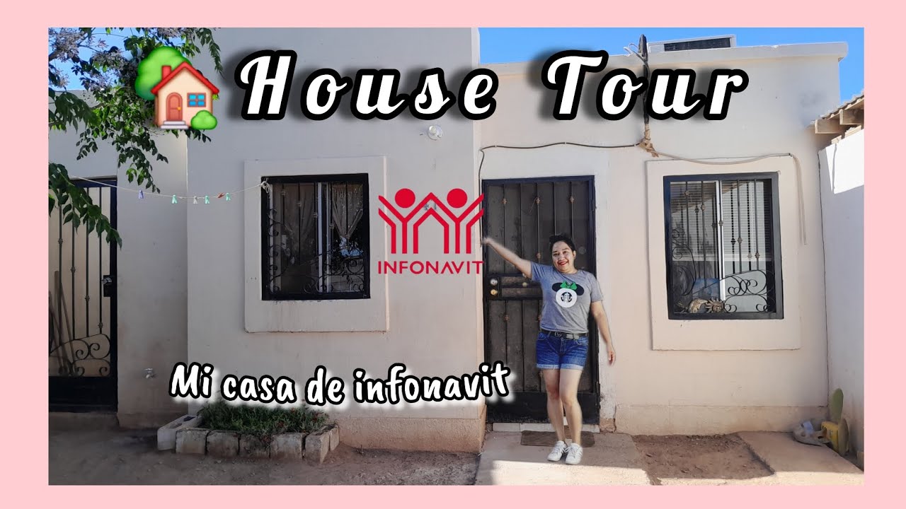 HOUSE TOUR 🏡 POR MI CASA DE INFONAVIT!!