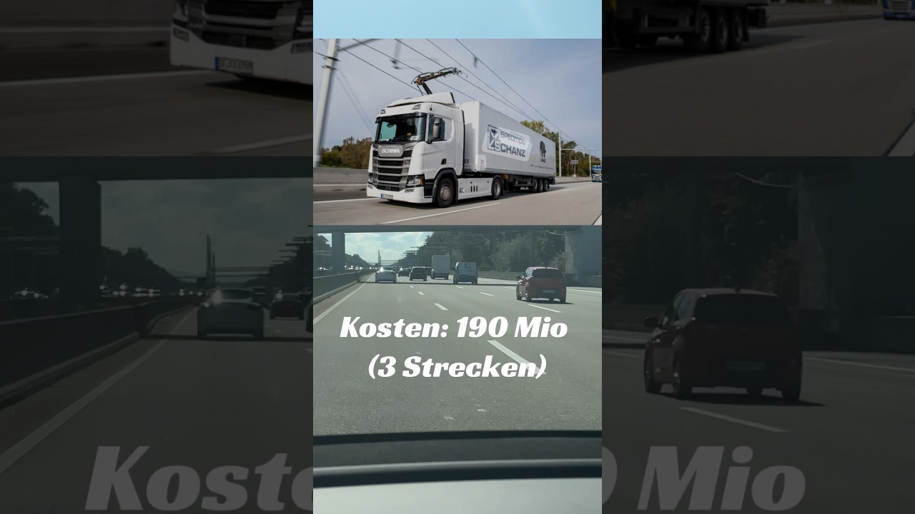 Teststrecke für elektrische LKWs entpuppt sich als Flop