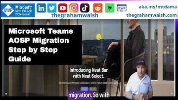 Microsoft Teams Room AOSP Step by Step Guide on Neat Bar and Pad devices