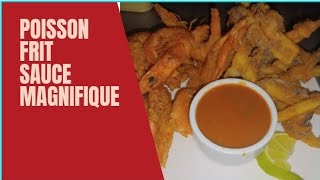 sauce accompagnent poisson frit ou poulets