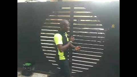 Testing & setup set wizard for Centurion D5 Smart slide gate automation system #Centurion #panayo