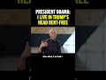 President Obama: Trump is way too obsessed with me