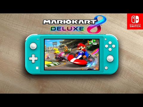 Nintendo Switch Lite 青 + Mario Kart 8 Nintendo Switch Lite Gaming Console in Blue with Mario Kart